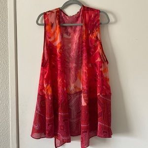 Soft Surroundings sheer top